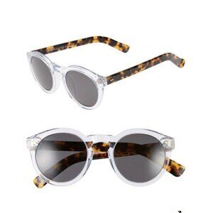 Illesteva Clear and Tortoise "Leonard" Sunglasses - UNISEX